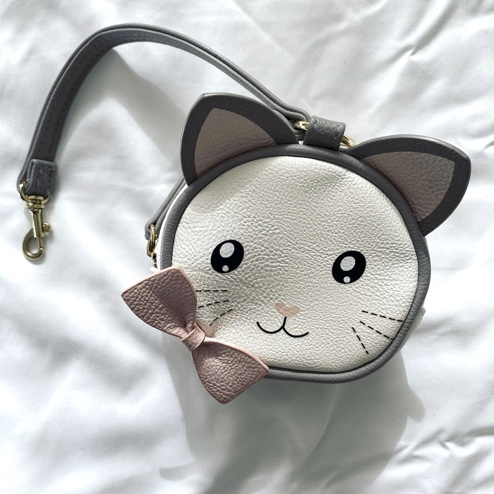 Betsey Johnson Cat Coin Purse/ Wristlet